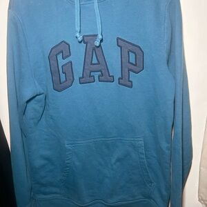 GAP Blue Men's Hoodie small